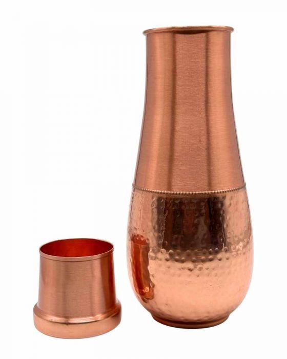 COPPER BEDROOM JAR - TULIP POT BIG - MATT