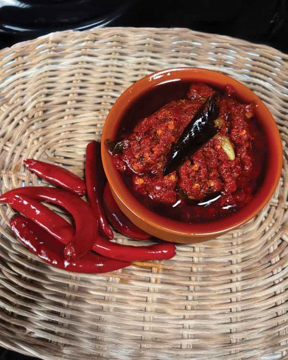 Red Chilli Pickle (Agrahaaram Special) (Coldpressed Oil) (250 Grams)