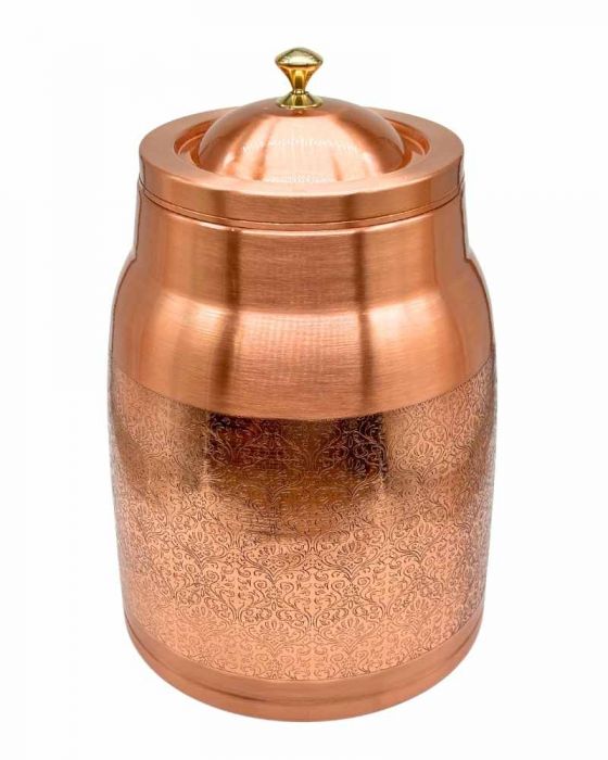 COPPER MATKA - KOHINOOR - SHINE EITCHING 12LTR