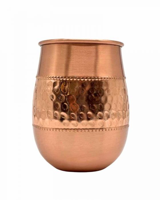 COPPER GLASS SET (2PCS) - DHOLAK MATT