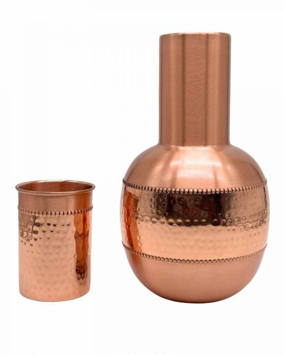 COPPER BEDROOM JAR - SURAHI MEDIUM