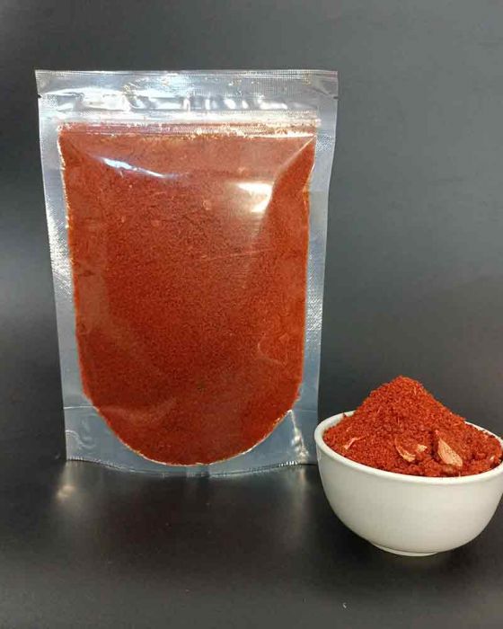 Vellulli Karam (Fry Mirch Powder) (Garlic Spice Mix) (250 Grams)