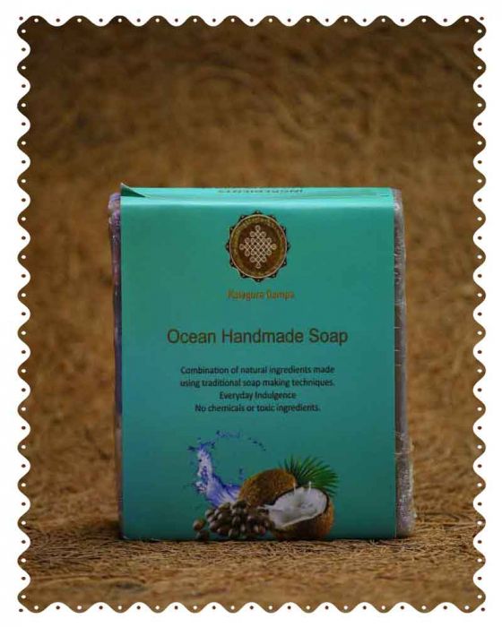 Handmade Ocean Soap|For a Cool & Refreshing Experience|100 Grams|