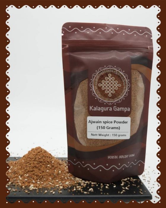 Ajwain Spice Powder |Carom Seeds Powder|Homemade|150 Grams|