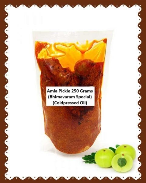 Amla Pickle (Bhimavaram Special) (Coldpressed Oil) (250 Grams)