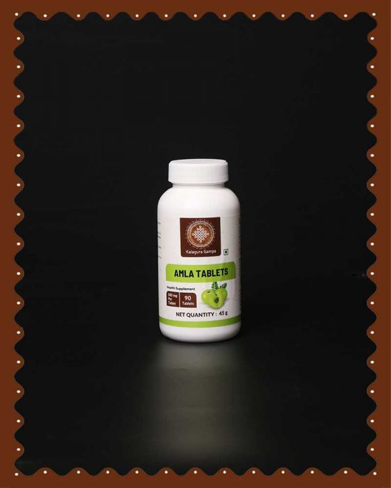 Amla Tablets |Natural Vitamin C Supplement|90 Pcs|