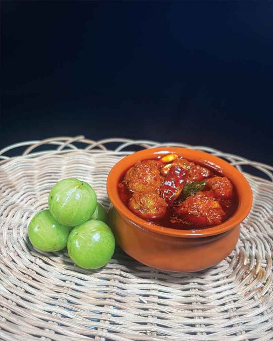 Amla Pickle (Agrahaaram Special) (Coldpressed Oil) (500 Grams)