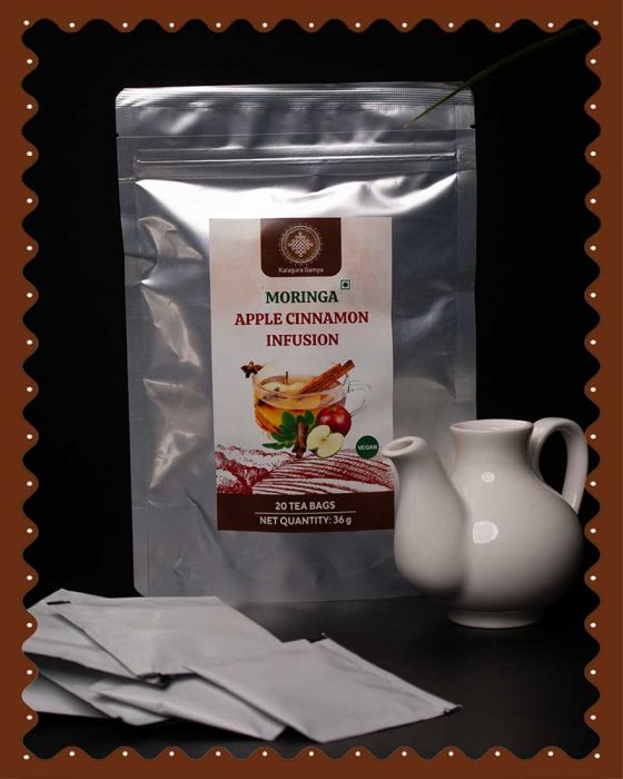 Moringa Apple Cinnamon Infusion Tea Bags (20 Pcs)