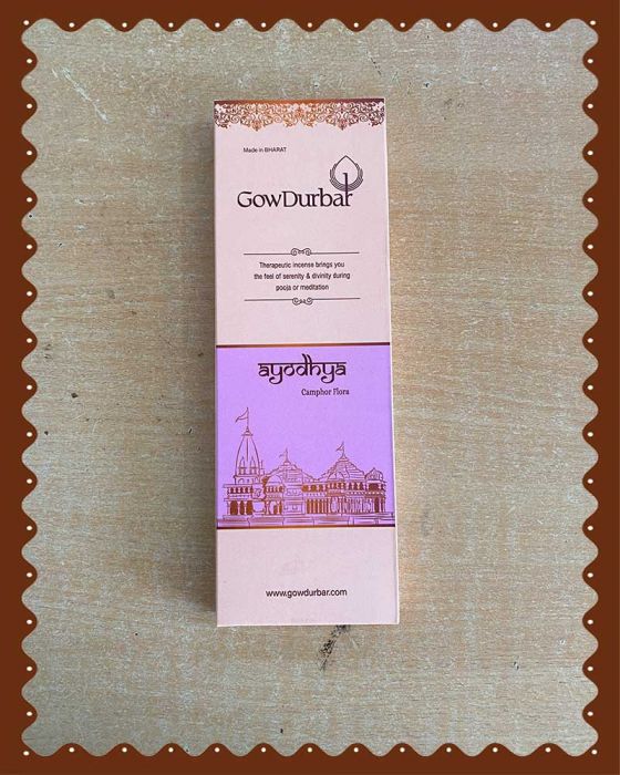 Ayodhya Camphor Flora Incense Sticks |Fresh Floral Aroma|45 Grams|