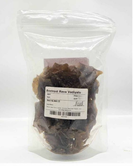 Beetroot Rava Vadiyalu (100 Grams)