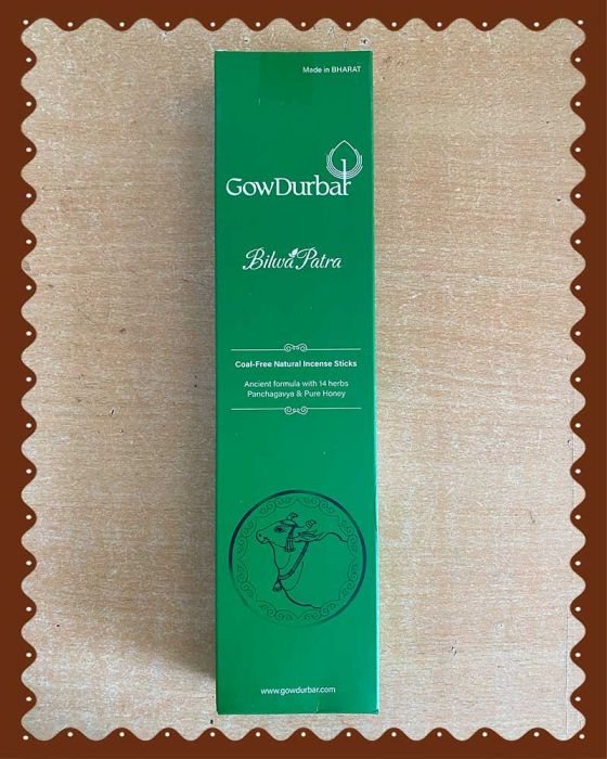 Bilwa Patra Incense Sticks|Divine Aroma|75 Grams|
