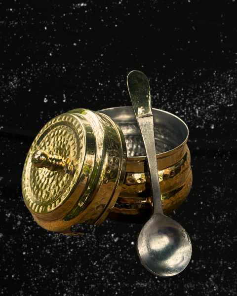 Brass Ghee Pot