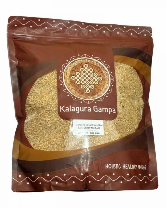 Telangana Sona Brown Rice (Low GI) (SP Method) (2000 Grams)