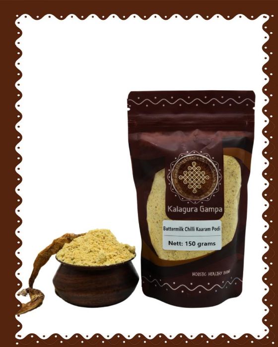 Buttermilk Chilli Kaaram Podi (150 Grams)