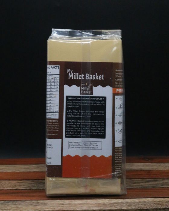 Carrot Wheat Noodles|MYMB|Nutritious & Delicious|220 Grams|