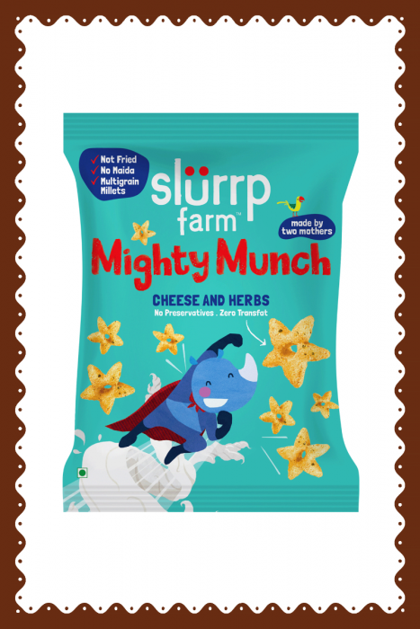 SF Mighty Munch Puff Cheese & Herbs (20 Grams)