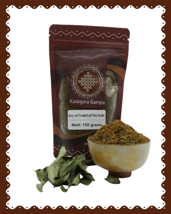Curry Leaf Powder|Srisailam|Kadi Patta Powder|150 Grams|