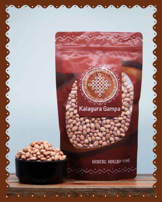 Pallilu (పల్లీలు) (Desi) (Peanuts/GroundNuts) (Subhash Palekar Natural Method) (500 Grams)