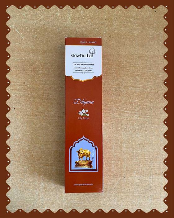 Dhyana Lilly Aroma Incense Sticks|90 Grams|