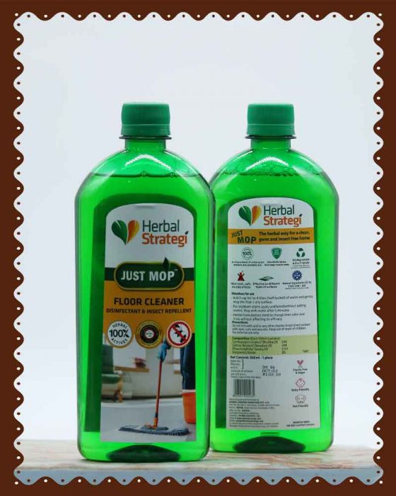 Herbal Floor Cleaner (Disinfectant & Insect Repellent) (500ml)