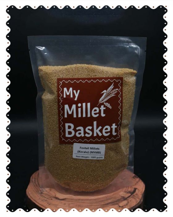 Foxtail Millets (Koralu) (MYMB) (1000 Grams)