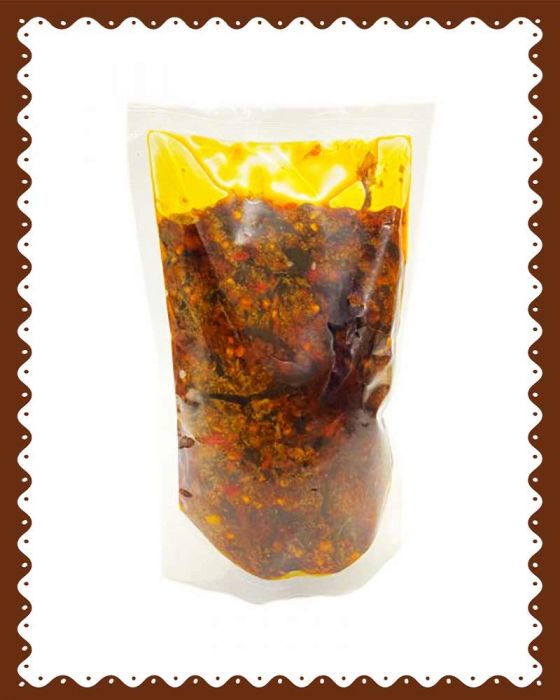 Guntur Gongura Pickle (గోంగూర పచ్చడి) (Cold Pressed Groundnut Oil) (500 Grams)