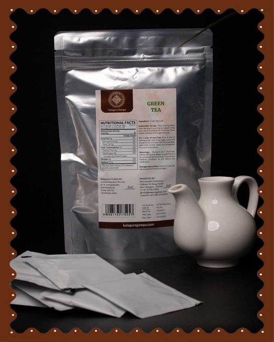 Green Tea Bags| Premium Quality|20 Pcs|