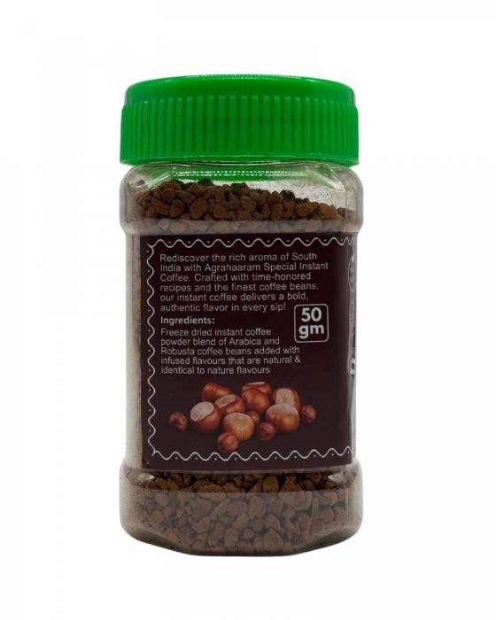 Instant Nutty Hazelnut Coffee Powder (Agrahaaram) (50 Grams)
