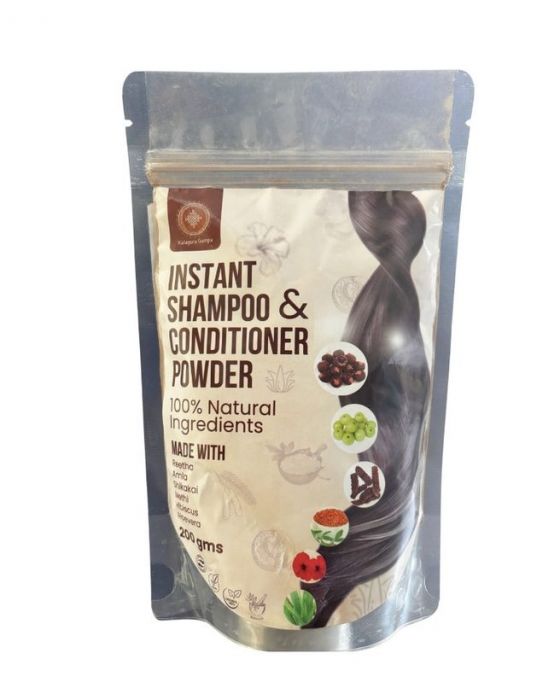 Instant Shampoo And Conditioner Powder (200 Grams)