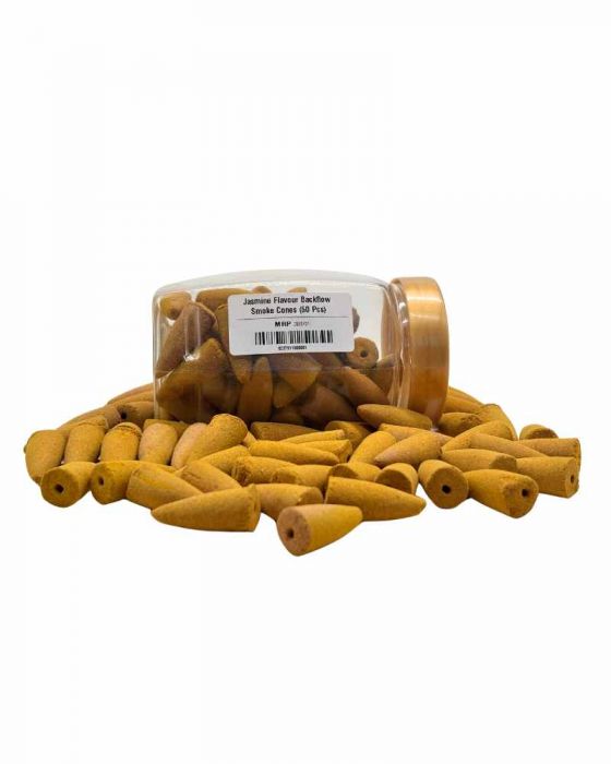 Jasmin Flavour Backflow Smoke Cones (50 Pcs)