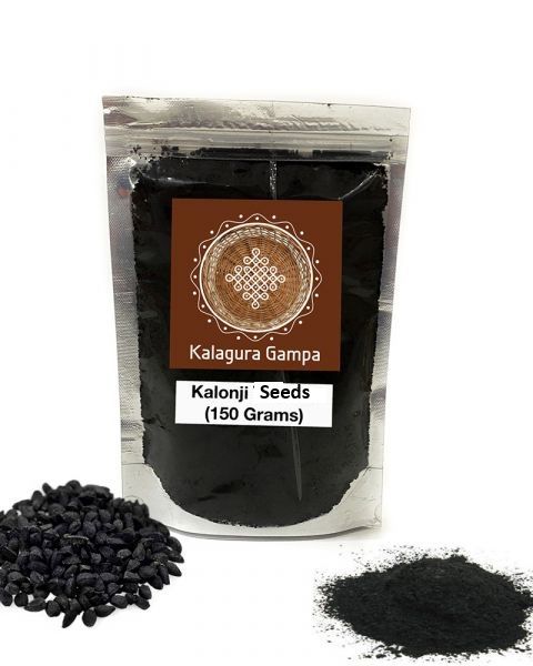 Kalonji Seeds (Natural Black Seeds) (150 Grams)