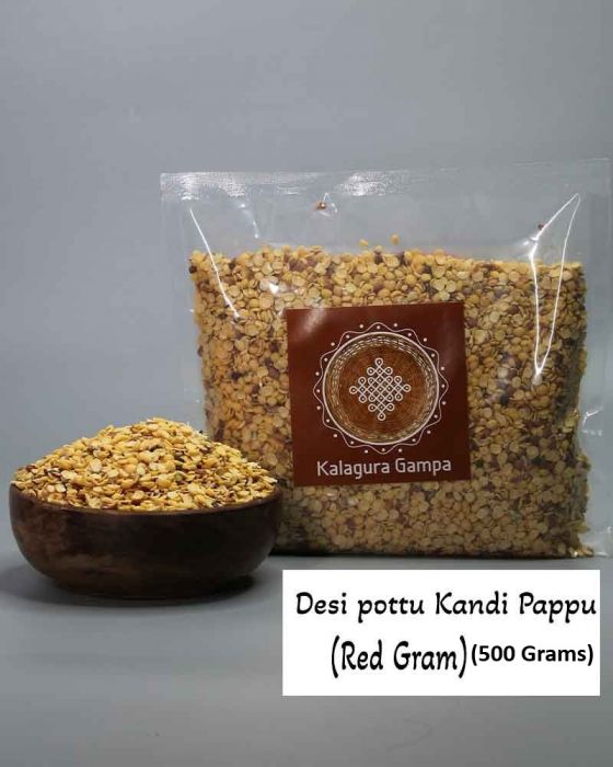 Pottu Kandi Pappu|Desi Red Gram|Toor Dal|SP Method|500 Grams|