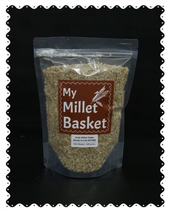 Kodo Millet Flakes (Ready to Eat) (MYMB) (200 Grams)