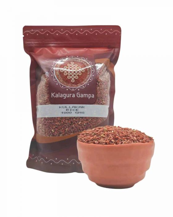 Kullakar Rice (Low Glycemic Index-Diabetic Friendly) (1 KG)