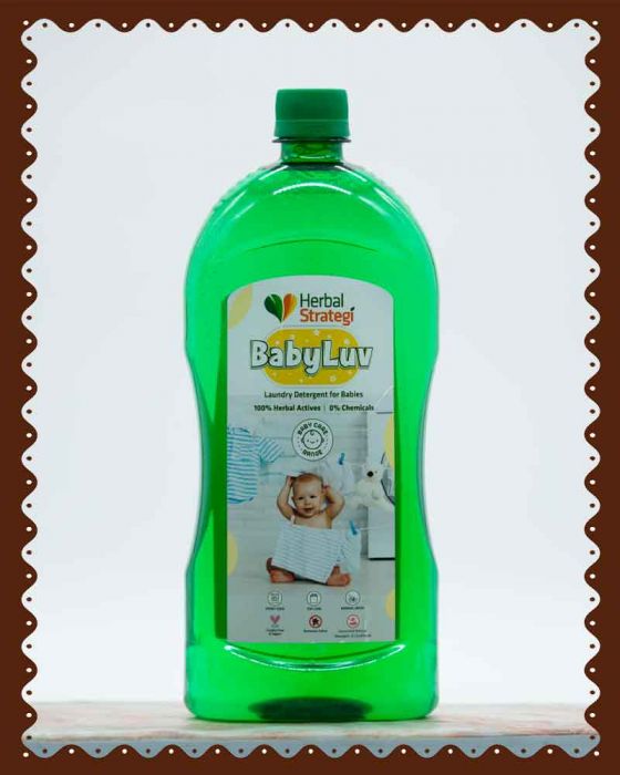 Herbal Laundry Detergent for Baby Clothes (1 Liter)