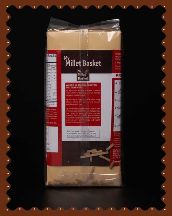 Little Millet Noodles|Samalu|MYMB|220 Grams|