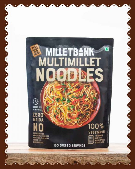 MULTI MILLET NOODLES (MILLET BANK) (180 Grams)