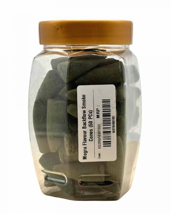Mogra Flavour Backflow Smoke Cones (50 PCs)