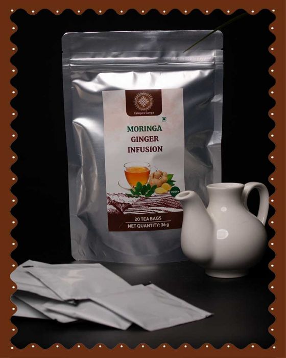 Moringa Ginger Infusion Tea Bags (20 Pcs)