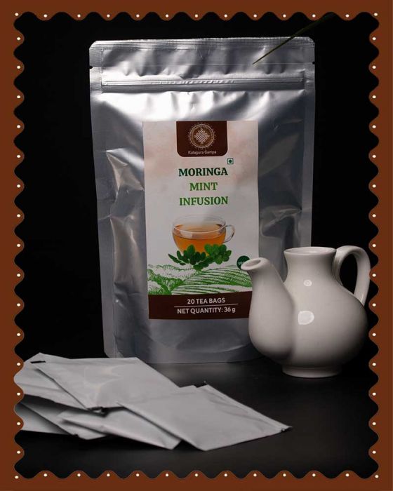 Moringa Mint Infusion Tea Bags (20 Pcs)