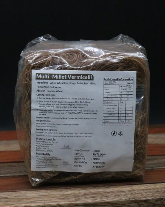 MultiMillet Vermicelli (MYMB) (160 Grams)