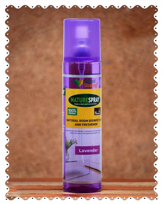 Lavender Natural Room Disinfectant and Freshener Spray (250ml)