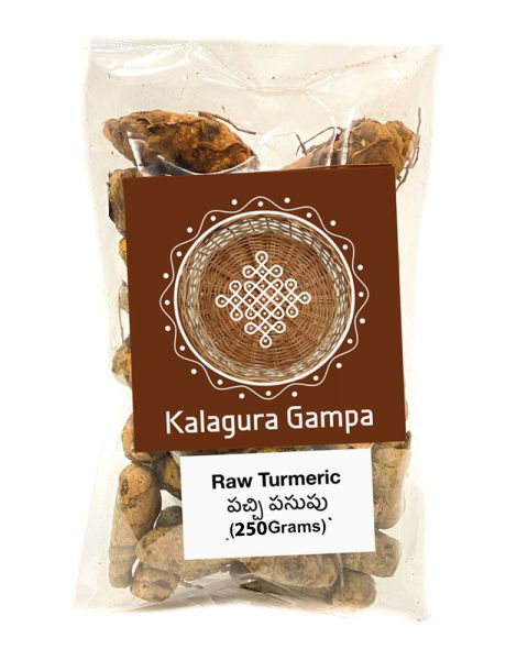 Pachi Pasupu Kommulu (Raw Turmeric) (SP Method) (250 Grams)