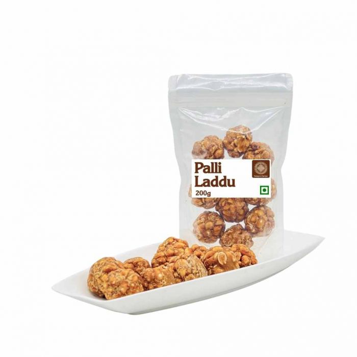 Peanut Jaggery Laddu (Bellam Palli Undalu) (Agrahaaram) (200 Grams)