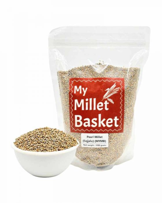 Pearl Millet Flour|Sajjalu|Bajra|MYMB|1000 Grams|