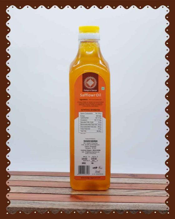 Cold Pressed Safflower Oil|1 Liter|