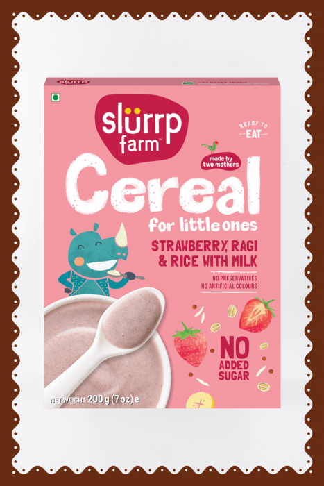 SF Ragi & Rice Cereal Strawberry (200 Grams)