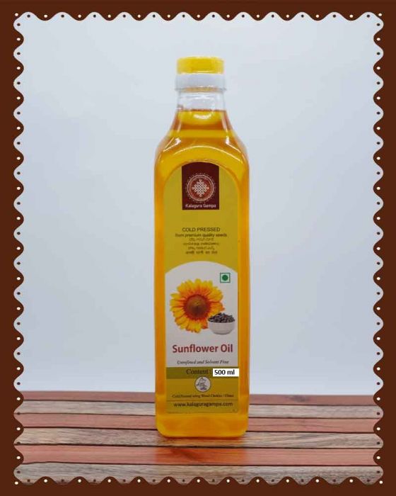 Sunflower Oil| Cold Pressed Oil|500 ml|
