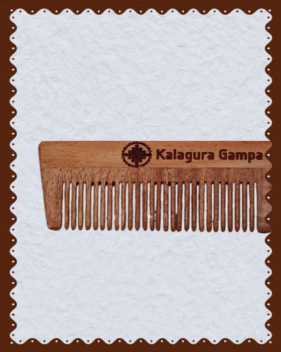 Neem Wood Tail Comb (1 Pc)