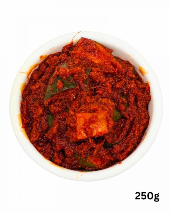Ginger Aavakaya without Garlic (Coldpressed Oil) (Telangana Style) (Agrahaaram) (250 Grams)